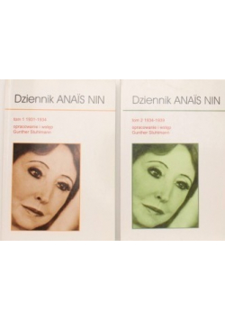 Dziennik Anais Nin tom 1 i 2