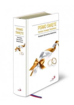 Pismo Św. Biblia dla rodziny - Ślub
