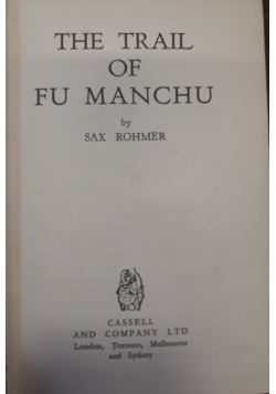 The trail of fu manchu, 1941 r.