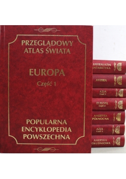 Przeglądowy atlas świata zestaw 8 tomów