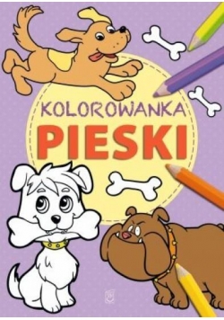 Kolorowanka. Pieski