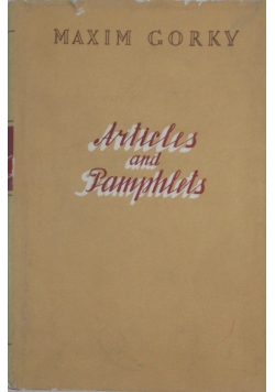 Articles and Pamphlets, 1950r.
