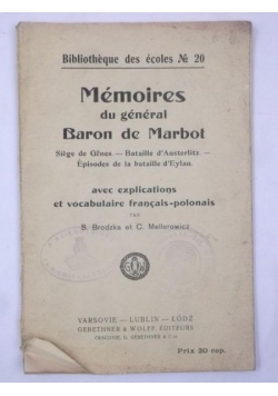 Memoires du General Baron de Marbot, 1907 r.