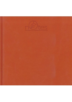 Notes TRIO-2 (NT-9) ciemny pomarańczowy TELEGRAPH
