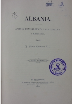 Albania, 1893 r.
