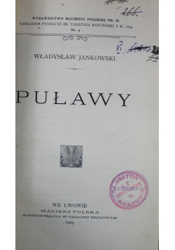 Puławy 1909 r.