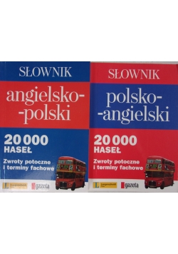 Słownik angielsko-polski / polsko-angielski, 20 000 haseł