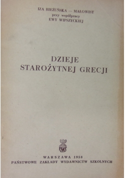 Dzieje Starożytnej Grecji