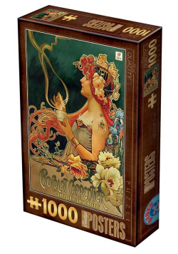 Puzzle 1000 Stare plakaty, Czekolada