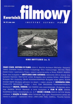 Kwartalnik filmowy Nr 52 zima 2005