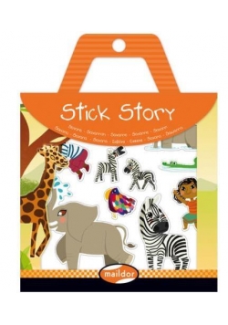 Stick Story zestaw naklejek Savanna MAILDOR