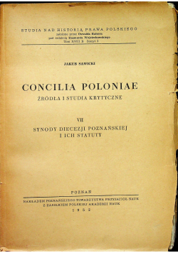 Concilia Poloniae VII
