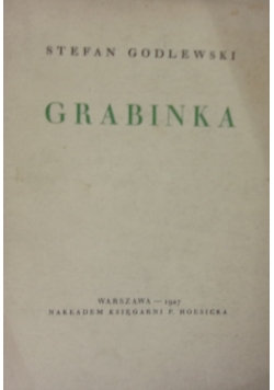 Grabinka, 1927 r.