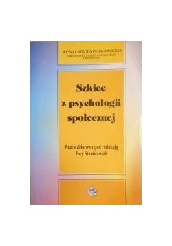 Szkice z psychologii społecznej