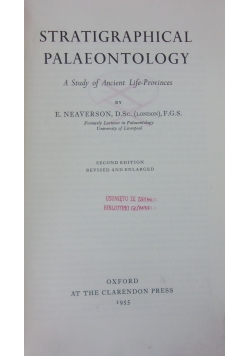 Stratigraphical Palaeontology