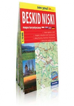 Euromapa Beskid Niski 1:70 000 mapa