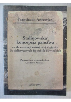 Stalinowska koncepcja państwa