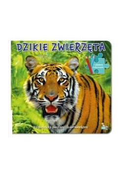 Dzikie zwierzęta. Książeczka z puzzlami i kolor.