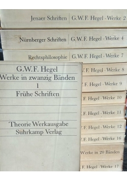 Werke in zwanzig Bänden, zestaw 12 książek