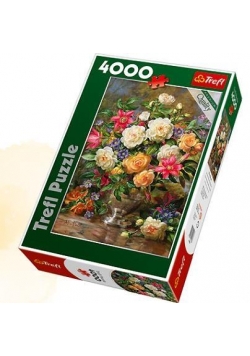 Puzzle 4000 Kwiaty dla Królowej Elżbiety TREFL