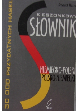 Kieszonkowy słownik Niemiecko-Polski