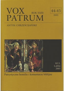 Vox Patrum 44-45