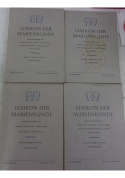 Lexikon der Marienkunde.Zestaw 4 książek