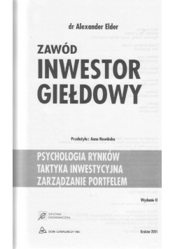Zawód Inwestor Giełdowy