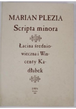 Scripta minora