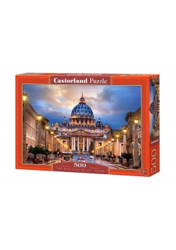 Puzzle 500 The Basilica of St. Peter CASTOR