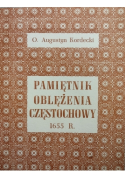 Pamiętnik oblężenia Częstochowy 1655 r