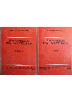 Ewangelia św Mateusza 2 Tomy