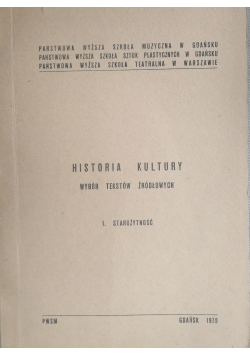 Historia Kultury