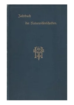 Jurbuch der naturwissenschaften, 1893r.