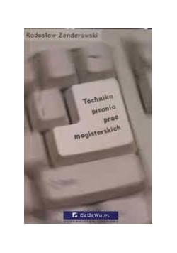 Technika pisania prac magisterskich