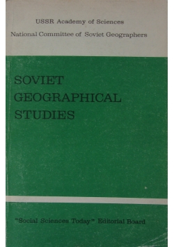 Soviet Geographical Studies
