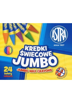 Kredki świecowe 24 kolory