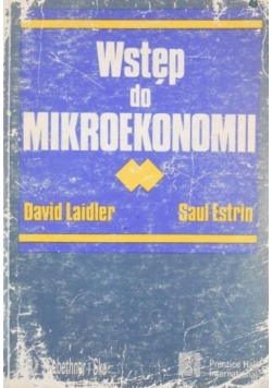 Laidler David - Wstęp do mikroekonomii