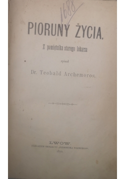 Pioruny życia 1890 r.