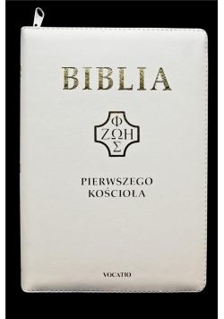 Biblia pierwszego Kościoła z paginatorami biała