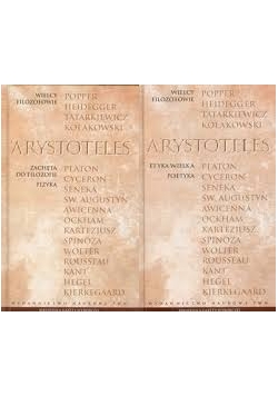 Arystoteles - Wielcy Filozofowie, Tom 1 i 2