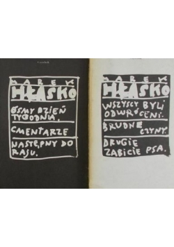 Hłasko.Utwory wybrane 2-3