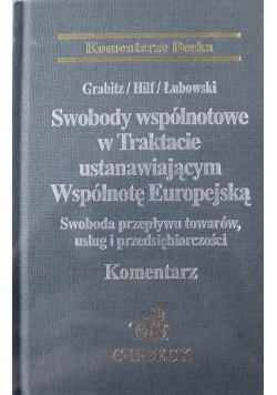 Swobody wspólnotowe w Traktacie ustanawiającym Wspólnotę Europejską Nowa