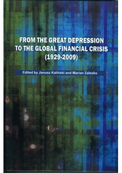 From the Great Depression to the global financial crisis