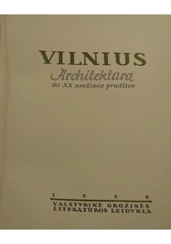 Vilnius architektura