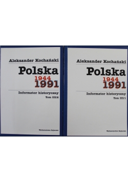 Polska 1944 1991 tom III część 1 i 2
