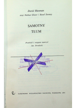 Samotny tłum