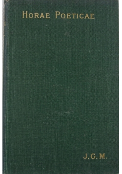 Horae Poeticae, 1904 r.