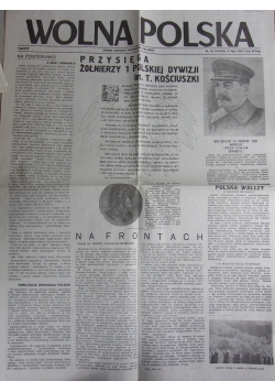 Wolna Polska ,Nr.18 ,1943r.