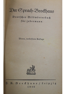 Der Sprach Brockhaus 1940 r.